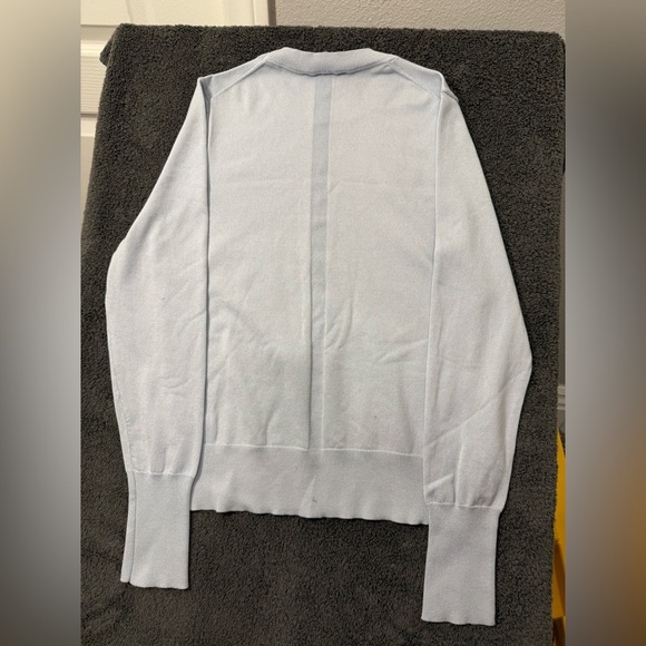 Express Women's Crewneck Sweater in Light Blue - Picture 5 of 7